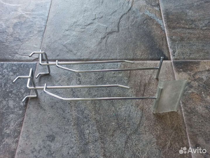 Крючки для перфорации с держателем ценника