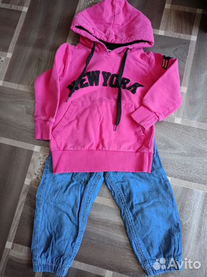 Одежда на девочку 86-92 пакетом