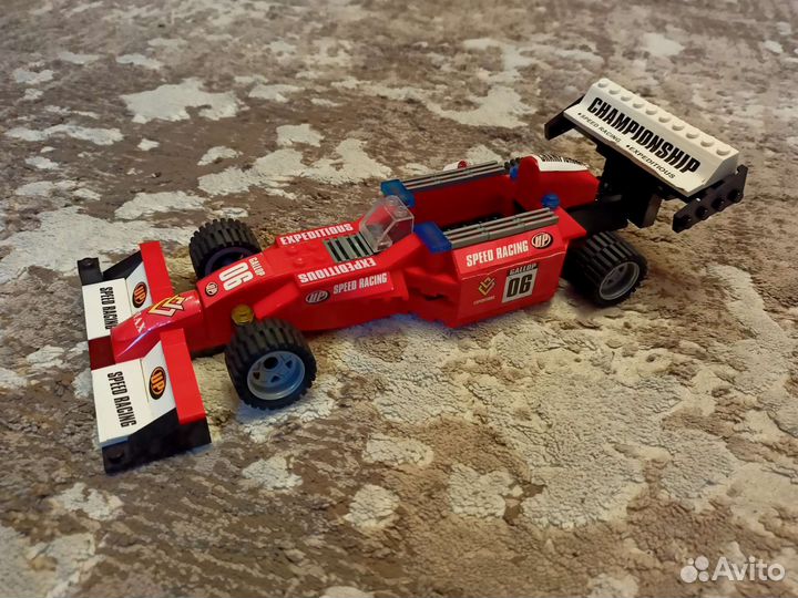 Конструктор аналог Лего гоночная машина