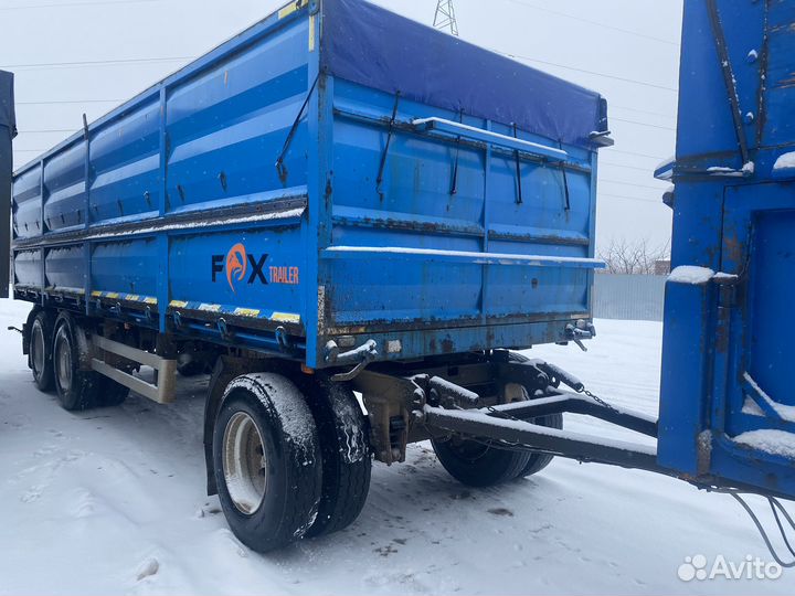 Прицеп зерновоз FOX Trailer Зерновоз-бортовой 3 оси, 2020