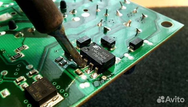 Ремонт модуля управления стиральной машины