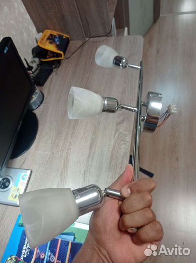 Светильник потолочный подвесной бу