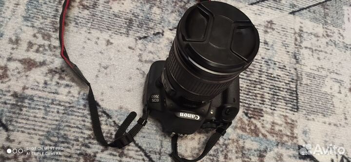 Зеркальный фотоаппарат canon 700d