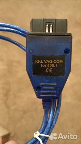 Кабель VAG COM USB KKL 409.1 OBD2 USB Диагностика