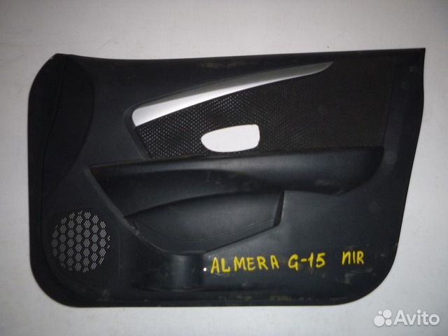 Обшивка двери передней правой nissan almera almera