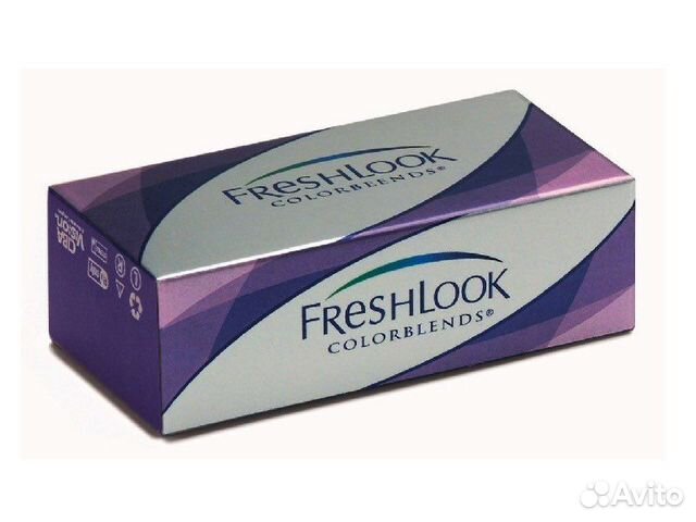 Цветные линзы Fresh Look, контейнер и раствор