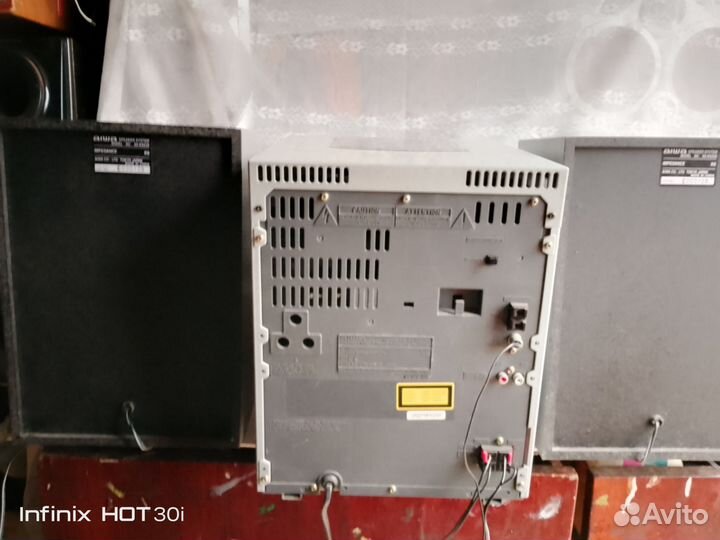 Музыкальный центр aiwa, с блютуз, юсб модулем