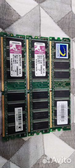 Оперативная память DDR 1Gb PC3200