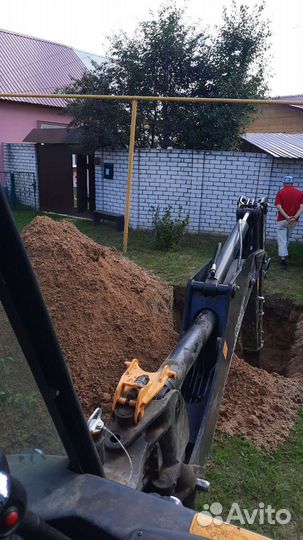 Услуги экскаватора погрузчика аренда