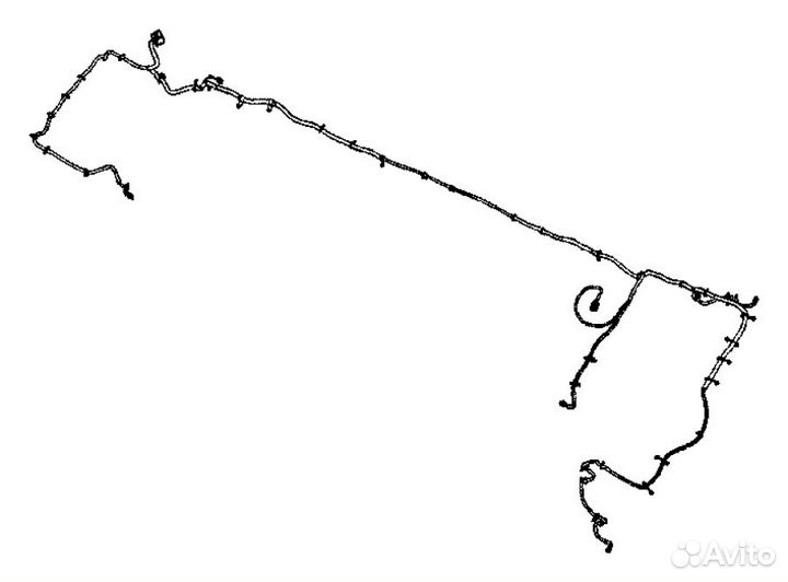 Jeep Wrangler (2014+) проводка шасси новая