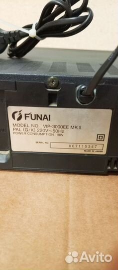 Видеоплеер, видеомагнитофон funai samsung soni