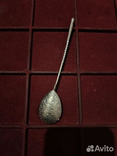 Чайная ложечка серебро Кавказъ