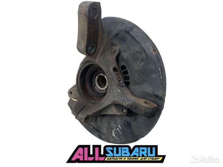 Кулак передний, ступица, цапфа передний левый