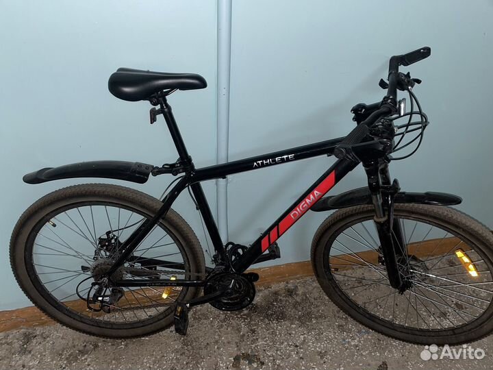 Велосипед Digma athlete-27.5/20-AL-S-BK