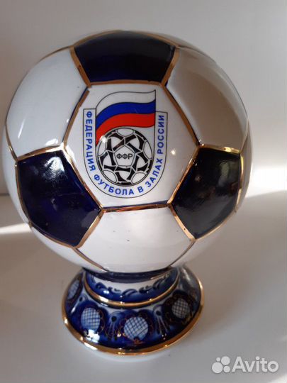 Футбольные мячи Гжель с надписью