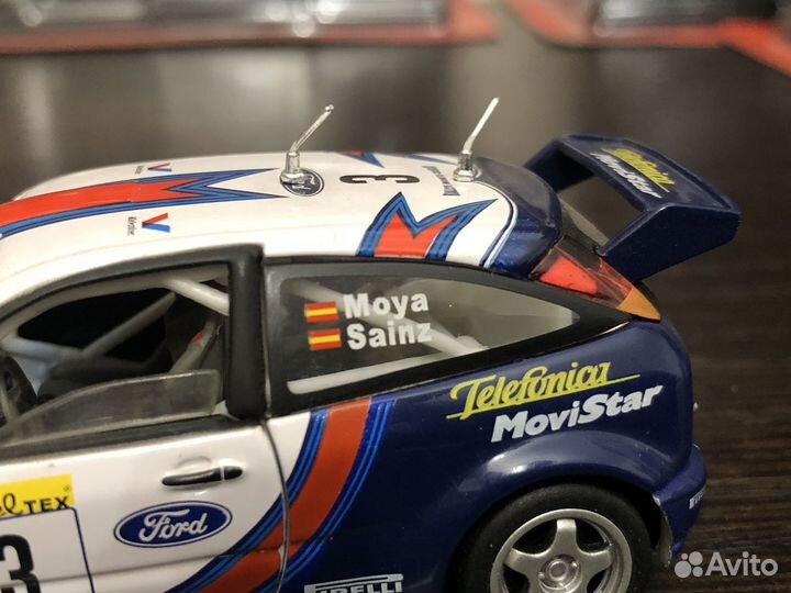 Ford Focus Rally Moya, Sainz 1/43