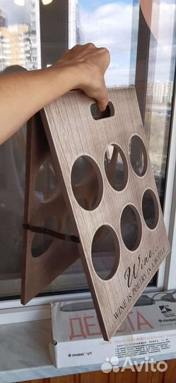 Подставка под винные бутылки (бар)