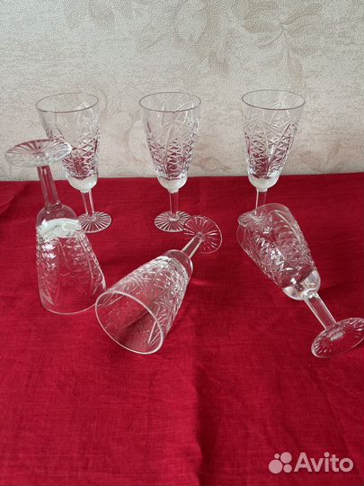 Хрусталь, бокал на ножке СССР