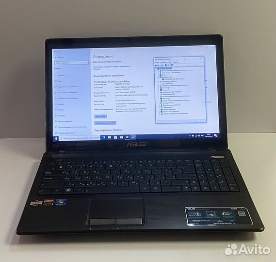 Ноутбук asus k53u