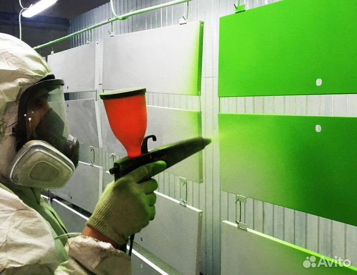 Порошковая покраска металла