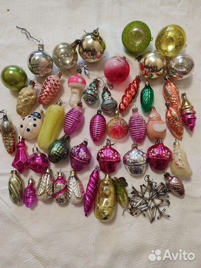 Елочные игрушки СССР