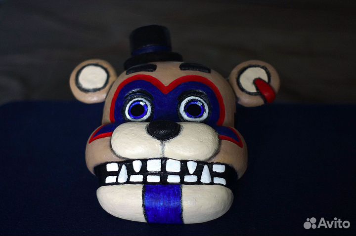 Маска Фредди Глэмрок fnaf Фнаф Пять Ночей у Фредди