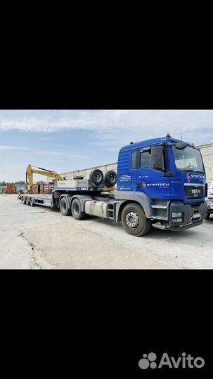 Услуги перевозки тралом негабаритную технику