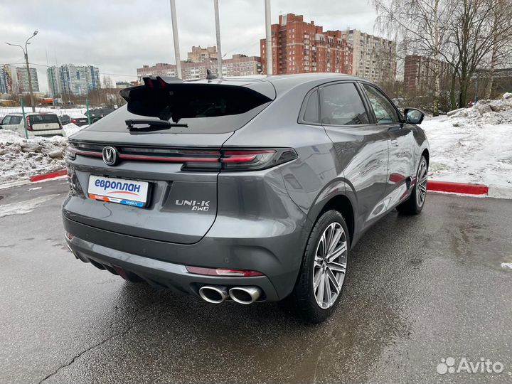 Changan UNI-K 2.0 AT, 2023, 76 486 км