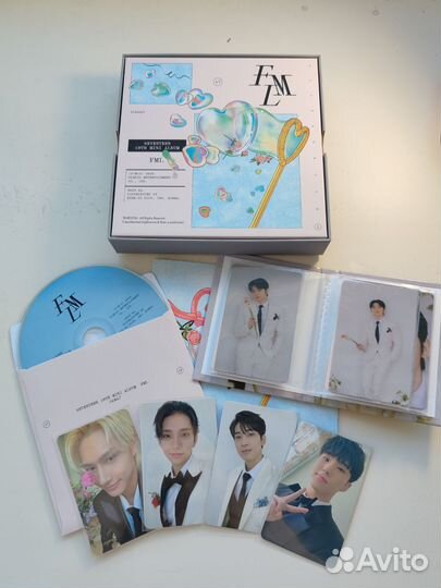 К-поп альбом /Kpop album seventeen FML carat ver