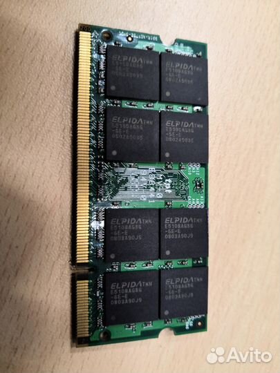 Модуль памяти gddr2-667 PC2-5300 2x1GB