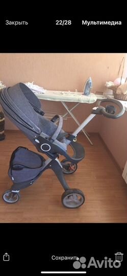 Коляска stokke xplory 3 в 1