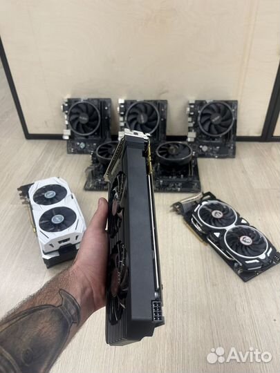 Видеокарта GTX1070 8GB palit dual