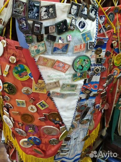 Значки СССР разная тема