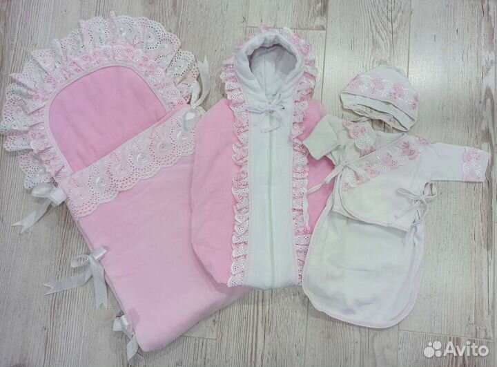 Конверт на выписку для девочки