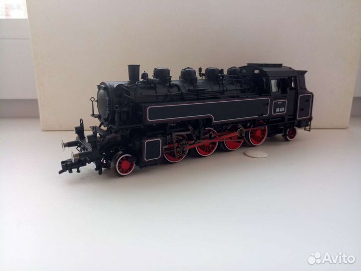 Железная дорога сжд СССР паровоз 1:87