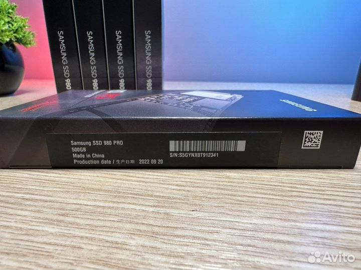 Samsung 980 PRO 500 gb новые оригинал