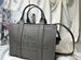 Marc Jecobs The Leather Medium Tote Bag Wolf Grey