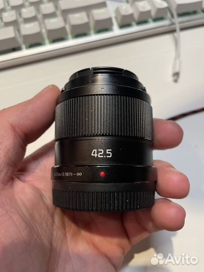 Объектив Panasonic Lumix G 42.5mm F/1.7 asph Power