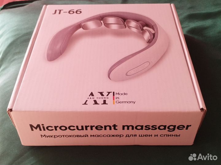 Микротоковый массажер для шеи и спины