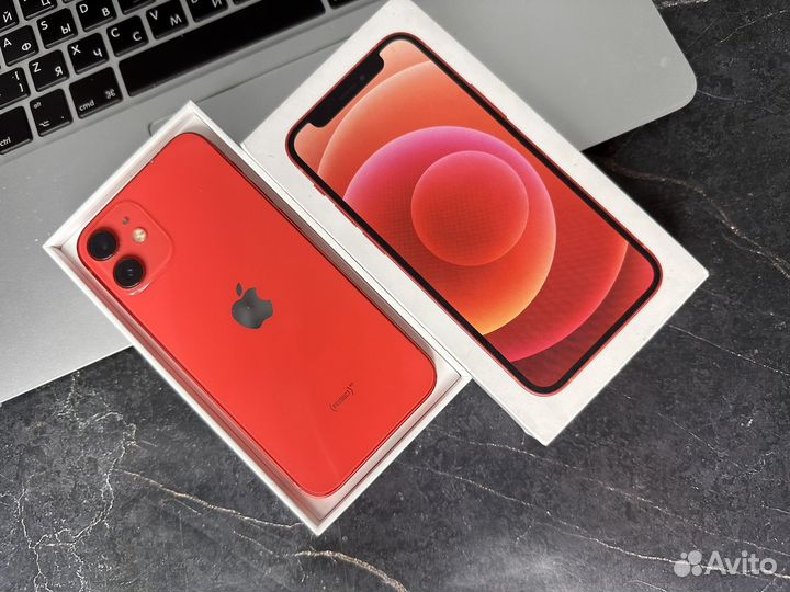 iPhone 12 mini 64Gb Red Рассрочка. Обмен