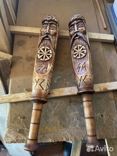 Деревянные биты