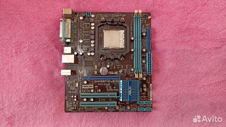 Материнская плата asus M4N68T-M LE V2, SocketAM3