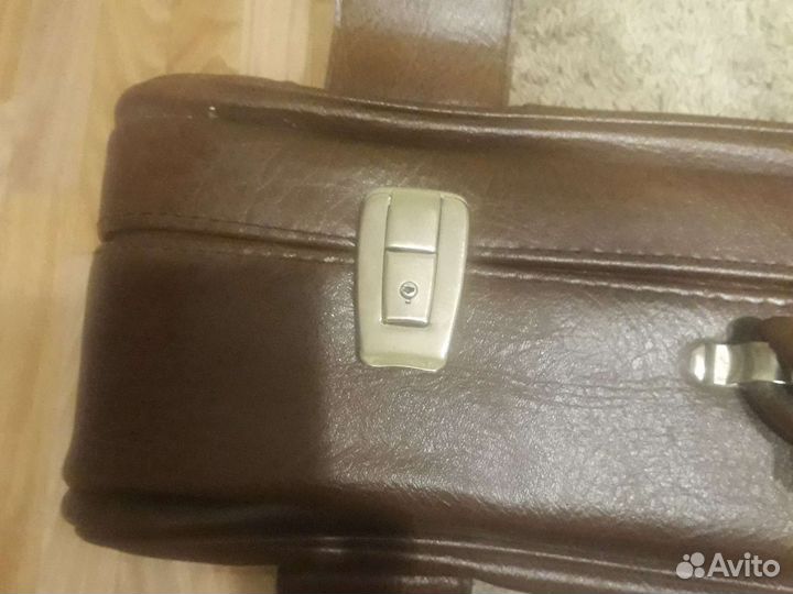 Кожаный чемодан СССР