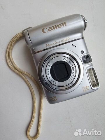 Фотоаппарат canon powershotА580. См.комплектацию
