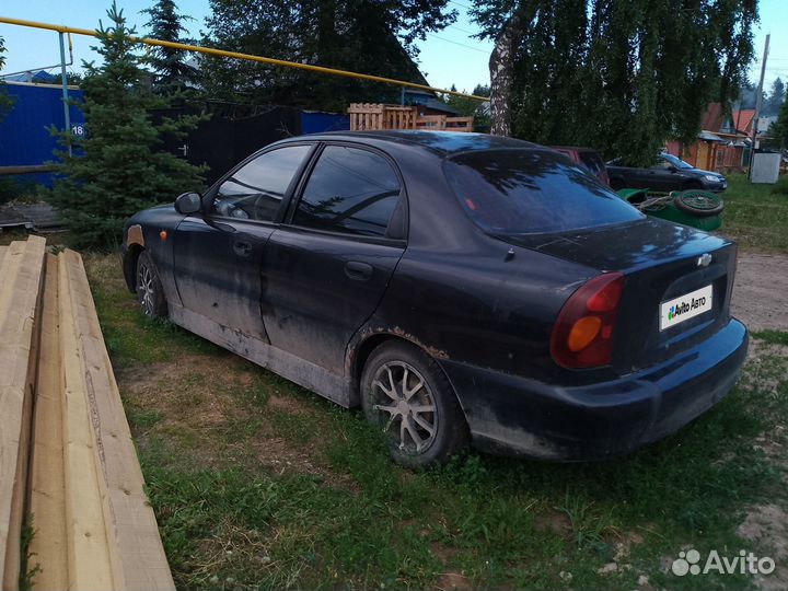 Chevrolet Lanos 1.5 МТ, 2008, 227 566 км