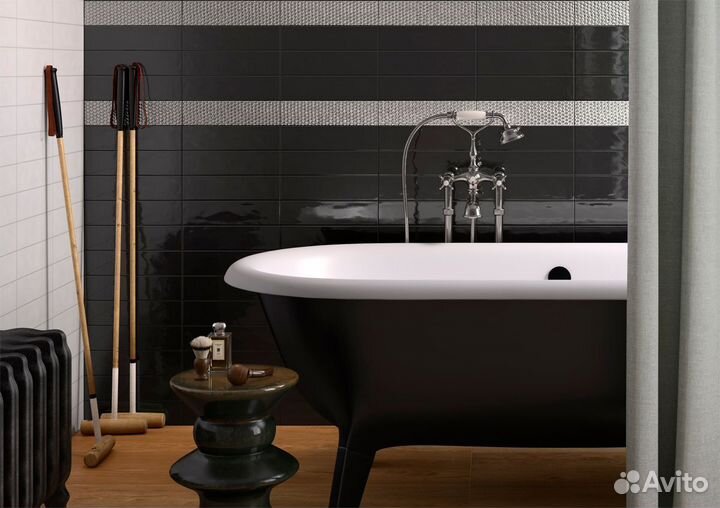 Плитка Imola bubble Bbbltu 73N 7,5х30 (bbbltu73N)