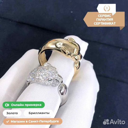 Cartier кольцо Panthere