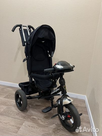 Детский велосипед с ручкой