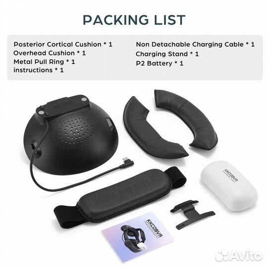 Oculus Quest Pro улучшенное крепление kkcobvr