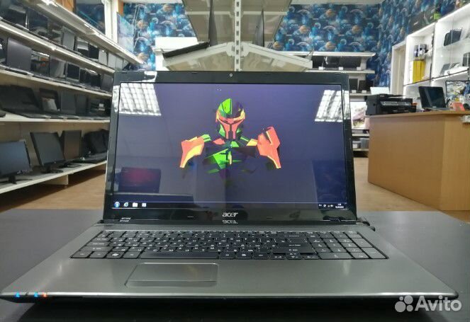 Игровой Асер 17.3 I5 4 Ядра 6гб Озу 720 Гб памяти